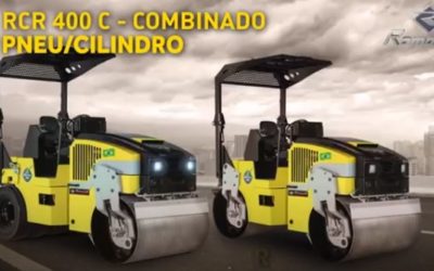 Rodillos Compactadores Romanelli RCR 400 C e RCR 400 T